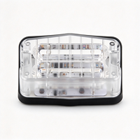 Feux de signalisation à LED 36W, clignotants latéraux, boîtier en alliage d'aluminium, multicolores, feux de détresse clignotants pour camion, IP65