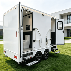 Toilettes portables pour le camping, unité de salle de bain extérieure, conteneur de douche et de toilettes, salle de bain mobile - Product Image 4