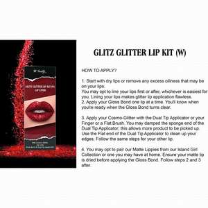 Sistema de Color rojo fresco, imprimación a prueba de agua, polvo Natural vegano, Sin crueldad, brillo de labios, cosméticos, Kit de brillo de labios, venta al por mayor - Product Image 5