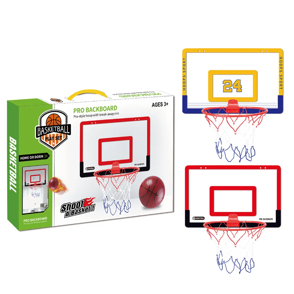 Mini Indoor Basketball Hoop Wall Mount Board Sport Training Game Small Basketball Hoop for Kids Adults Sport toys