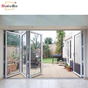 <span class=keywords><strong>Prix</strong></span> de gros personnalisé extérieur UPVC plastique accordéon portes pliantes cloison verre <span class=keywords><strong>PVC</strong></span> <span class=keywords><strong>porte</strong></span> coulissante pliante - Product Image 3