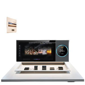 8*30W nhà thông minh Alexa khuếch đại Trần Loa treo tường với IPS hiển thị USB Wifi & ZigBee tuya máy chủ Android hoạt động - Product Image 1