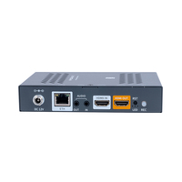 Encodeur vidéo IP à faible latence et faible coût, un canal, diffusion en direct RTMP HTTP H.265 HEVC 1080P HD, audio AAC, construction métallique
