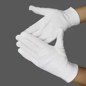 保湿过夜睡前家用手100% 棉湿疹手套适用于干燥敏感刺激皮肤