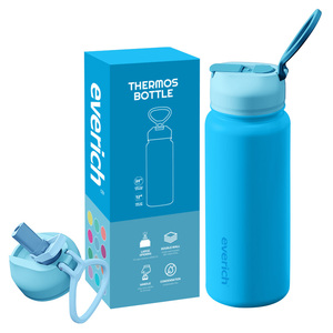 Tapa de Botella de Agua de Acero Inoxidable al por Mayor, a Prueba de Fugas y Libre de BPA, para Viajes y Deportes, Muestra Gratuita de Fábrica - Product Image 4