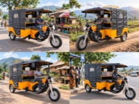 Couverture de bâche de haute qualité Tricycle moto passager Trike électrique Tuktuk 3 roues mobilité Auto pousse-pousse à vendre
