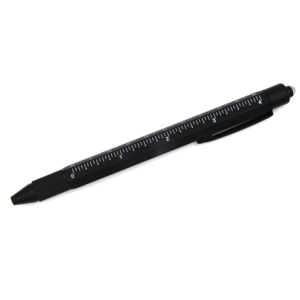 Metal Promosyon Hediyesi Lüks Özel Logolu Led Işıklı Cetvel Tornavida Mühendis Aleti Tükenmez Kalem - Product Image 1