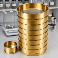Stainless Steel Soil Sieve For Sand Testing ASTM Compliant Metal Equipment