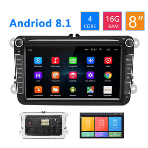 Cr brillar <span class=keywords><strong>2</strong></span> Din 8 "Android 10 Autoradio GPS BT Autoradio FM AM für VW/PASSAT/POLO/GOLF 5 6 12 LED Rückfahr kamera - Product Image 2