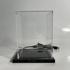 Meilleure Vente : Boîte de Présentation Moderne en Acrylique Lumineuse à LED, Lavable, Résistante aux UV, Transparente, avec Options Personnalisables pour - Product Image 2