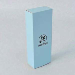 Boîte à double insert personnalisée de luxe avec logo, pour parfums, cosmétiques, produits de soin de la peau, impression couleur, processus d'estampage sur carton - Product Image 4