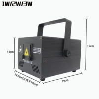 Projecteur laser d'animation RVB professionnel 1-3W pleine couleur DMX512 ILDA avec contrôle par carte SD et application pour éclairage de scène DJ, discothèque et spectacle