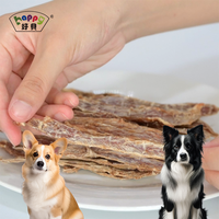 Makanan Anjing OEM Daging Bebek Camilan Anjing Kering Grosir Tanpa Tambahan Protein Tinggi Daging Dada Bebek Kering untuk Latihan Anjing