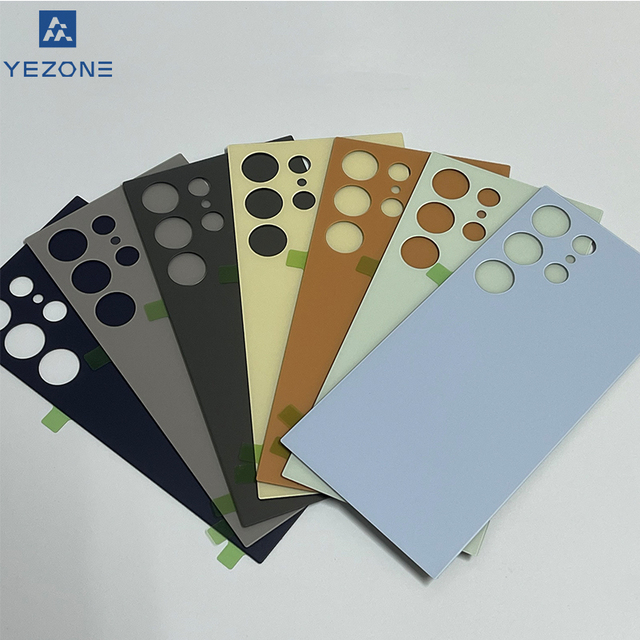 Back Glass Cover for Samsung Galaxy S24 Ultra Back Door Replacement Hard Battery Case Rear Housing Cover