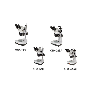 Microscope stéréo d'oculaire d'appareil-photo numérique d'éclairage de LED réglable de luminosité de laboratoire de XTD-223 avec le <span class=keywords><strong>meilleur</strong></span> <span class=keywords><strong>prix</strong></span> et qualité - Product Image 1