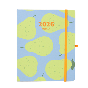 Cuaderno con Cubierta de Lino y Encuadernación Invisible Wire-o, Agenda Semanal Personalizada, Premium y Regalable <span class=keywords><strong>para</strong></span> <span class=keywords><strong>Estudiantes</strong></span> de Oficina y Escolares - Product Image 6