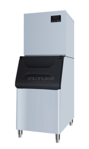 Machine à glaçons industrielle en acier inoxydable 110V, capacité de 200 kg de blocs de glace - Product Image 6