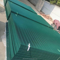 Sistema de Cerca Eléctrica de Seguridad de Panel Plano de Malla 358 para Seguridad Residencial, Cerca Solar 358 con Alarma Integrada