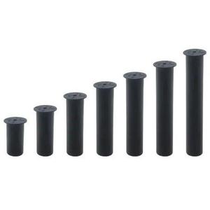 เบาะรองเท้า150มม. ขาเฟอร์นิเจอร์นูนสีดำ - Product Image 1