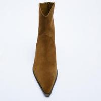 Bottes Chelsea et Bottines à Talon Carré pour Femme Automne-Hiver
