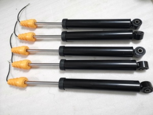 Nouvel <span class=keywords><strong>amortisseur</strong></span> arrière Freybeily 4G0616031 95B513035A en métal noir et caoutchouc pour Audi A6 C7 A7 Macan - Product Image 2