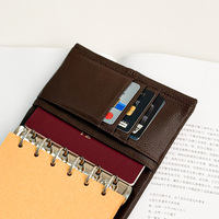 Ensemble de carnets en cuir personnalisés avec reliure, planificateur budgétaire, fournitures de planificateur de mariage