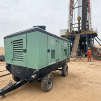 Compresseur d'air mobile à vis diesel Kai-shan KSZJ-29-23G 29m³/min 23Bar pour puits d'eau