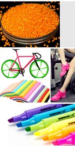 12 색 네온 컬러 옐로우/오렌지/레드/블루/바이올렛 형광 안료 - Product Image 2