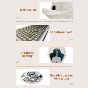 Steam Spa Sauna Capsule Mp3 Music <b>Auto</b> Play <b>System</b> Hydro Massage Spa Capsule Aqua Massage Float Pod Spa Capsule - Product Image 2
