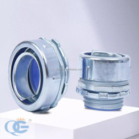 Raccord de tuyau en laiton nickelé Type d'angle Connecteur de conduit flexible avec produit de presse-étoupes de niveau de protection IP68