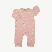 Mameluco de Bebé de Algodón Pima Orgánico, Mono de Felpa Francesa, Mameluco Personalizado para Recién Nacido, Ropa de Bebé Ecológica de Invierno, Ropa de Dormir para Bebé