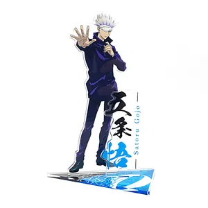 Large Size Jujutsu Kaisen ONE PIECE Anime Acrylic Standee Plastic Gift Stand With Brand For Fans