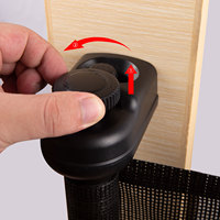 Barrière de sécurité rétractable pour bébé Sair, barrière de sécurité pour bébé à domicile, filet de protection souple, barrière de sécurité pour bébé