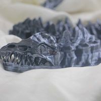 Dragón Esqueleto Articulado Gigante de Plástico Impreso en 3D de 72 cm con Mandíbula Móvil, Totalmente Articulado, Temática Animal, Colores Personalizados al por Mayor, D&D