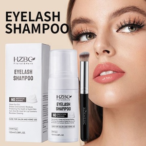Kit de Champú Natural Personalizado para Pestañas con Cepillo para Extensiones de Pestañas, para Hidratar, Limpiar y Remover Maquillaje - Product Image 2