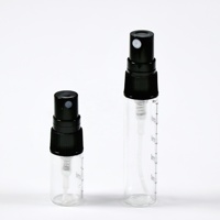 Botol Semprot Parfum Mini Kosong Grosir 10ml 5ml 3ml 2ml, Botol Kaca Bening dengan Skala Pengukuran
