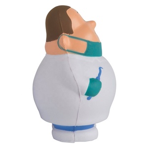 Squishy Stressball Branded Customized Memory Foam Stress <b>Ball</b> Dentist Bert - Product Image 3