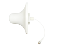 Antenne de plafond blanche à gain élevé Antenne omnidirectionnelle à montage au plafond à 1 port pour systèmes 5G/NR ou réseaux LTE/4G