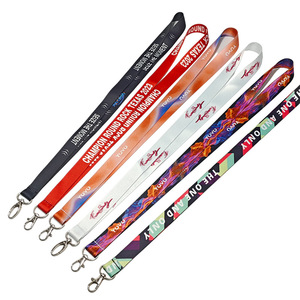 Heat Transfer Logo Pattern Printing Neck Rope Color Hanging Strap Work Permit Lanyard for Exhibition Other Category Product