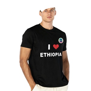 Lightweight and Breathable Ethiopia Fan T-shirt for Summer Outdoor Gatherings and Matches Promotion - Product Image 3