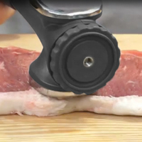 Hachoir à viande en plastique professionnel, pour lancer la viande, l'entretien de la maison, coloris vert