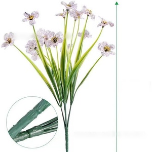 Guirnalda Decorativa, Cabezas de Flores Decorativas, Resistentes a los Rayos UV, Sin Decoloración, Plantas Artificiales de Plástico, Decoración para el Hogar, Jardín y Bodas - Product Image 1