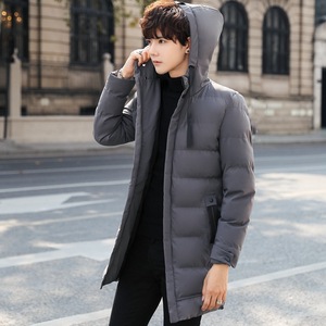 <span class=keywords><strong>Manteau</strong></span> Long Homme <span class=keywords><strong>Grande</strong></span> <span class=keywords><strong>Taille</strong></span>, Veste Hiver en Coton Rembourrée, Parka à <span class=keywords><strong>Capuche</strong></span> Oversize, Blouson Épais et Chaud - Product Image 4