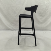 Tabourets de bar modernes à hauteur de comptoir avec dossier, chaises de bar pivotantes réglables pour la maison, le comptoir d'accueil ou de caisse