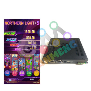 Qianmen Juego de habilidad Jenka de lujo mejor calificado Northern Light 5 Multi Game 5 en 1 Juego de habilidad ruidoso y <span class=keywords><strong>furioso</strong></span> Tablero de juego PCB Kits - Product Image 3