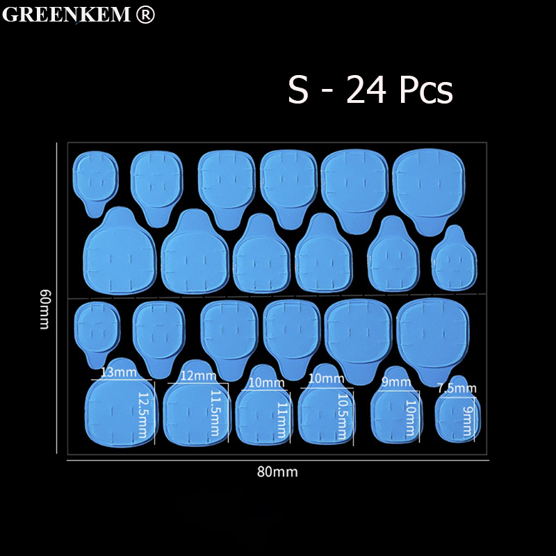 gelée d'ongles bleue -S