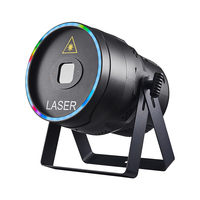 Laser de scène professionnel nouvelle conception 5W RGB pleine couleur avec bande LED pour mariages, bars, discothèques et événements