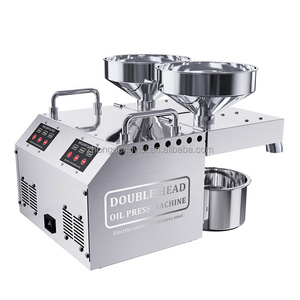 Prensa de Aceite Doméstica Inteligente de Acero Inoxidable de 820W, Extracción en Frío y Caliente de Aceitunas y Semillas de Girasol, Diseño Hidráulico - Product Image 2