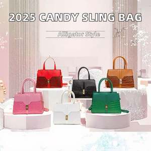 Elegante bolso de piel sintética para mujer, versátil tipo bandolera, ideal como regalo de cumpleaños. - Product Image 2