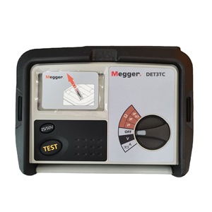 Testeur de résistance de terre Megger Det3Tc 25/50V 3P 2P, compteur numérique pour tests électriques - Product Image 2